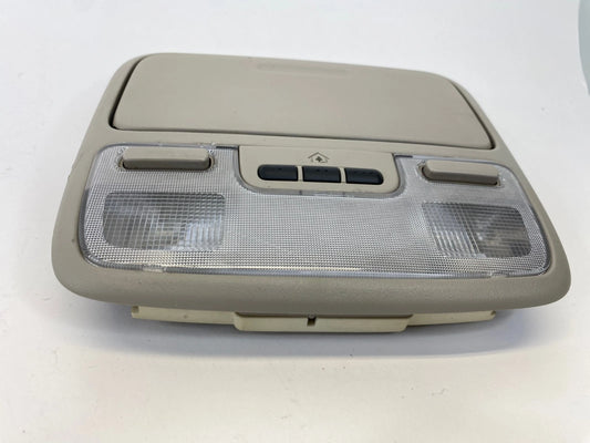1999-2004 HONDA ODYSSEY OVERHEAD CONSOLE MAP LIGHT HOMELINK TAN UNIT OEM FACTORY