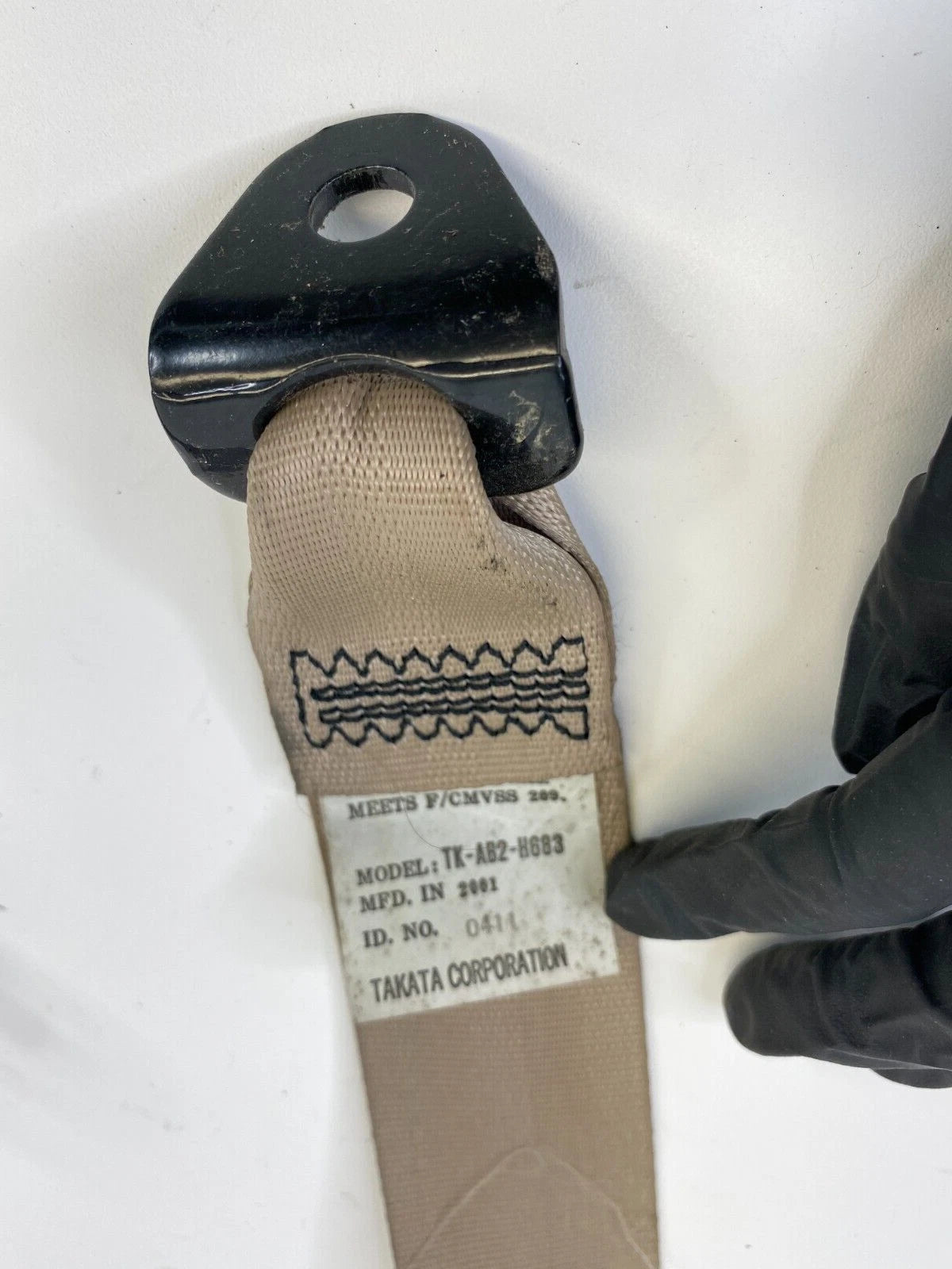 2000 2001 MAZDA MPV FRONT RIGHT PASSENGER SIDE SEAT BELT RETRACTOR TKAB2H683 OEM