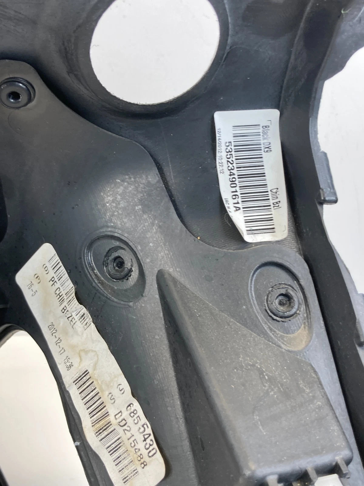 2013-2016 DODGE DART CENTER DASH CLIMATE CONTROL TRIM BEZEL OEM 120080DX9AE