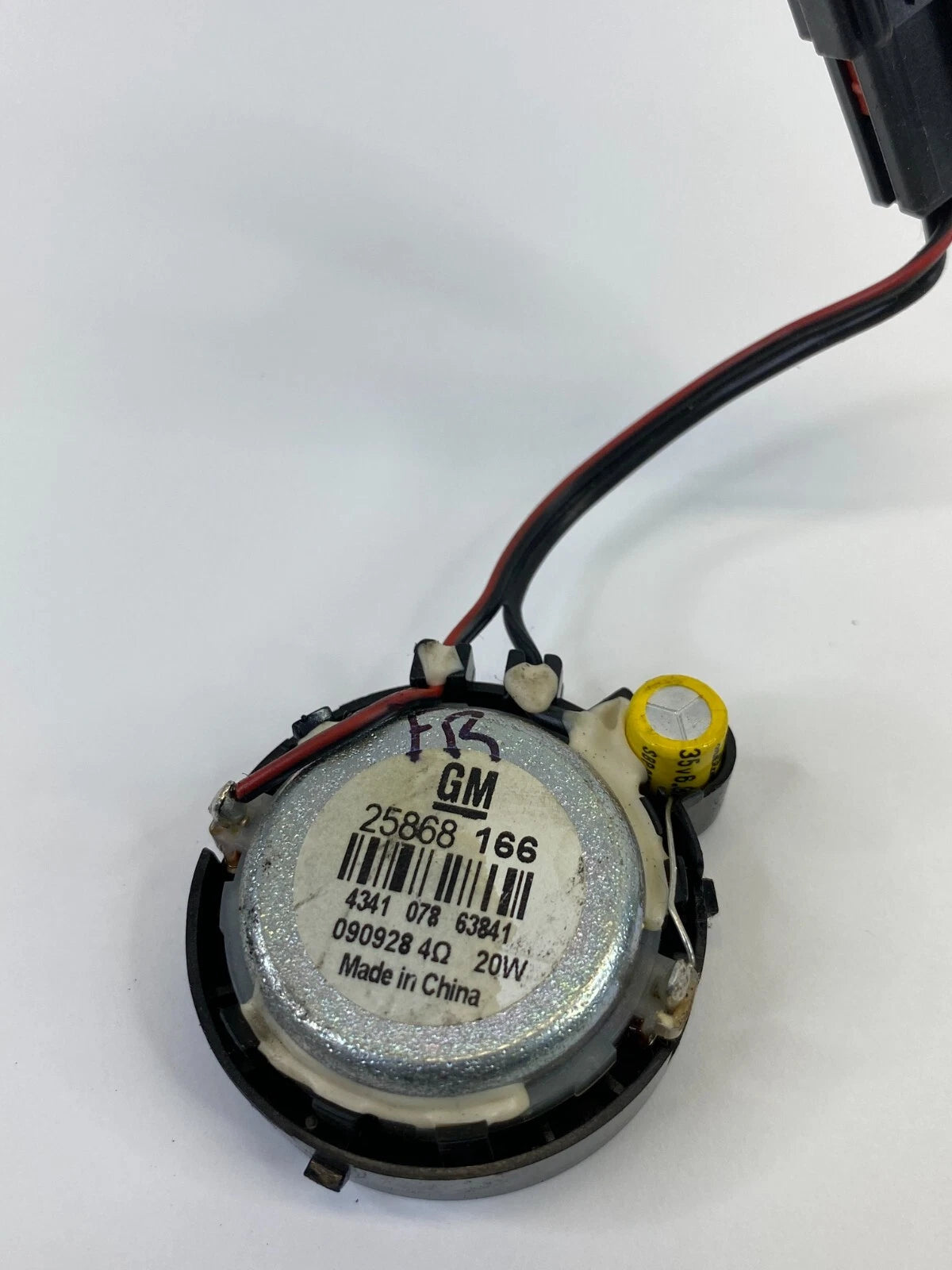 10-17 CHEVROLET EQUINOX FRONT RIGHT SIDE PILLAR AUDIO TWEETER SPEAKER 25868166