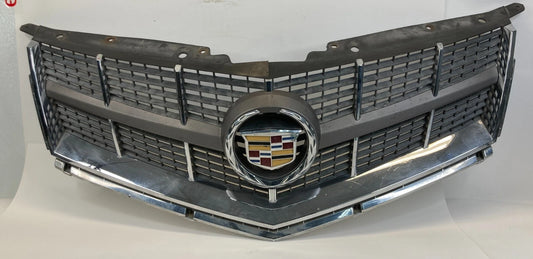 2008-2011 CADILLAC CTS FRONT UPPER GRILL GRILLE CHROME W/ EMBLEM 25778322