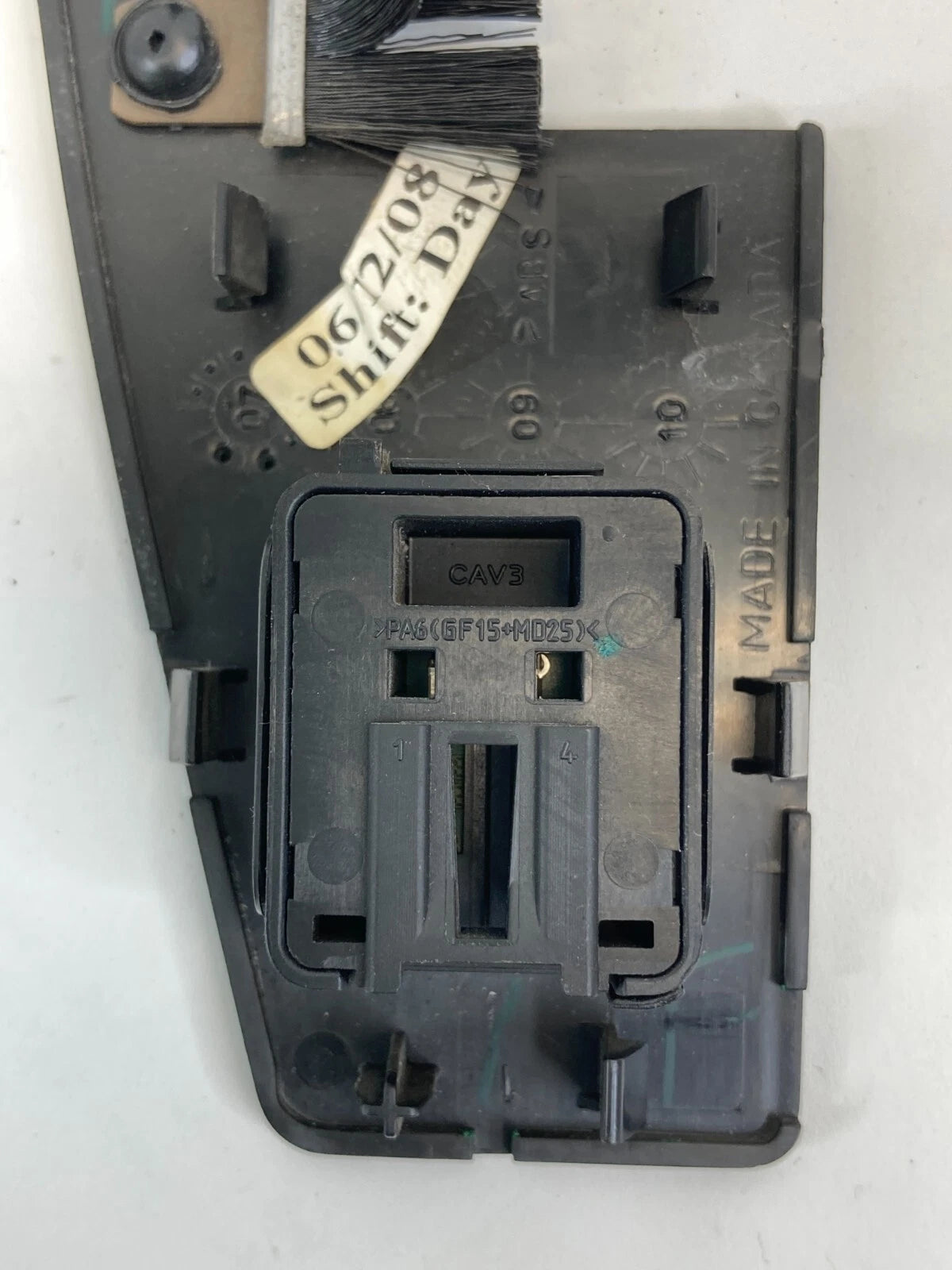 08-16 CHRYSLER TOWN & COUNTRY POWER LIFTGATE CONTROL SWITCH W COVER TRIM OEM