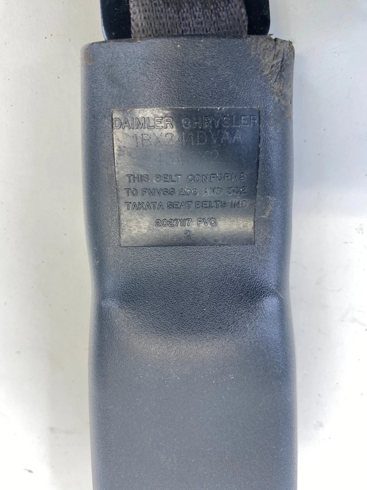 2005 CHRYSLER 300 SEAT BELT BUCKLE FRONT RIGHT RH UNIT 1BX241DVAA OEM