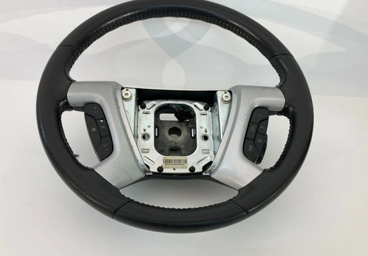 2009-2012 CHEVROLET TRAVERSE STEERING WHEEL W/ AUDIO CRUISE CONTROLS EBONY OEM