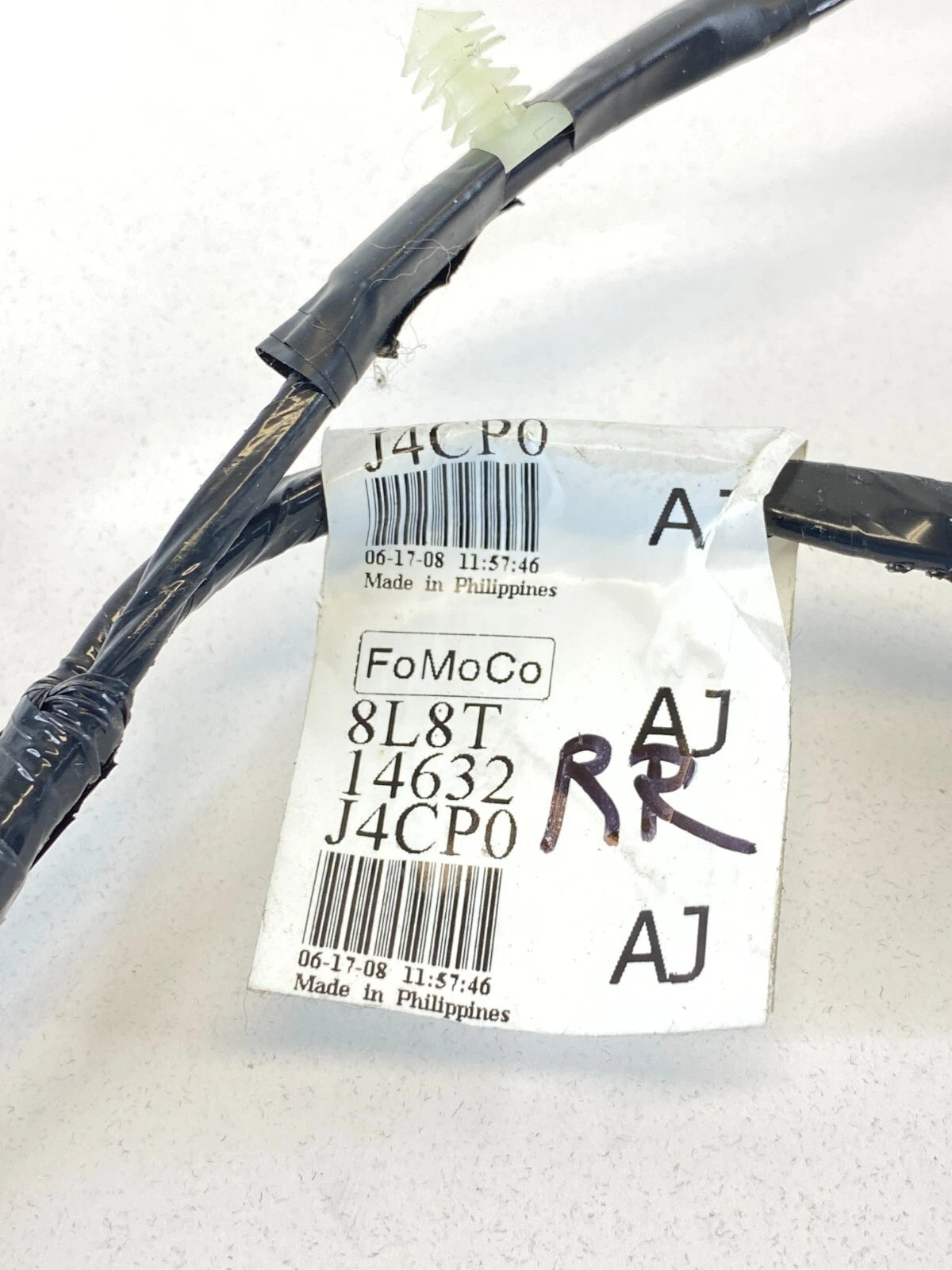 08-12 FORD ESCAPE REAR RIGHT SIDE DOOR WIRE WIRING HARNESS 8L8T-14632-J4CP0