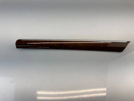 07-15 AUDI Q7 REAR LEFT INNER DOOR PANEL TRIM BEZEL MOLDING WOOD 4L0-867-419