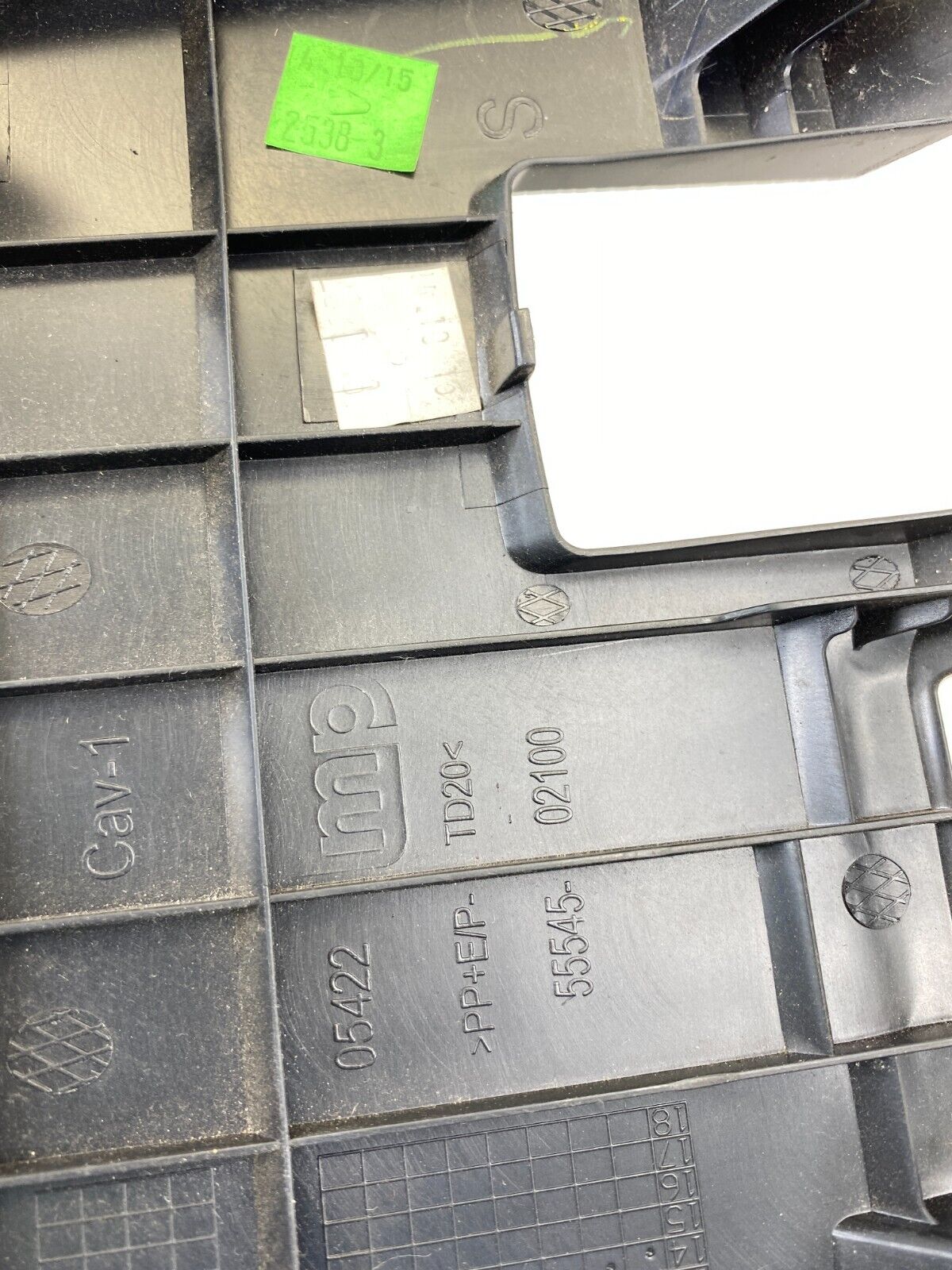 2014-2019 Toyota Corolla Instrument Panel Fuse Box Access Cover Trim 55545-02100