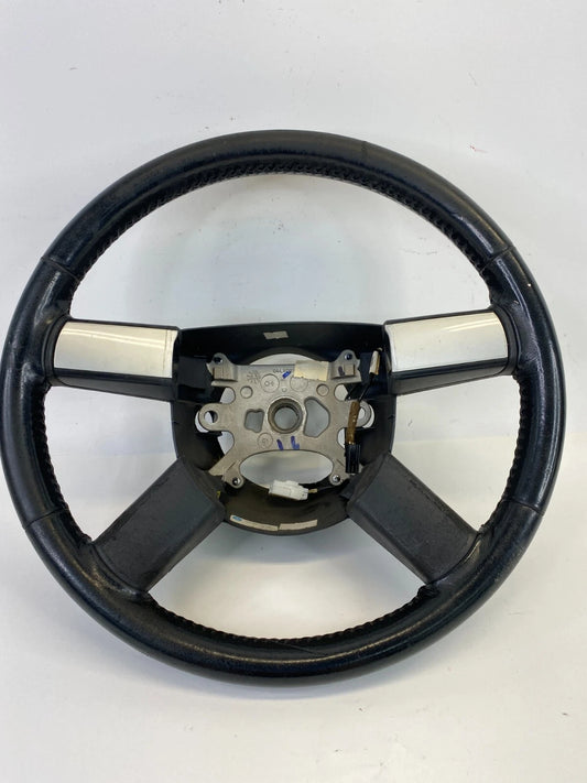 2005-2008 DODGE MAGNUM STEERING WHEEL ASSEMBLY BLACK LEATHER TRIM OEM FACTORY