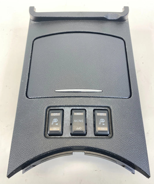 2008 2009 INFINITI G35 SEDAN CENTER CONSOLE CUP HOLDER ASSEMBLY OEM 68430JL00A