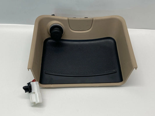 07 08 09 10 KIA RONDO FLOOR CENTER CONSOLE CTR TRAY W/ LIGHTER 84637-1D000 OEM
