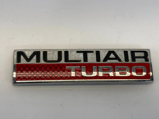 2013-2016 DODGE DART REAR TRUNK TAILGATE MULTIAIR TURBO EMBLEM LOGO BADGE OEM