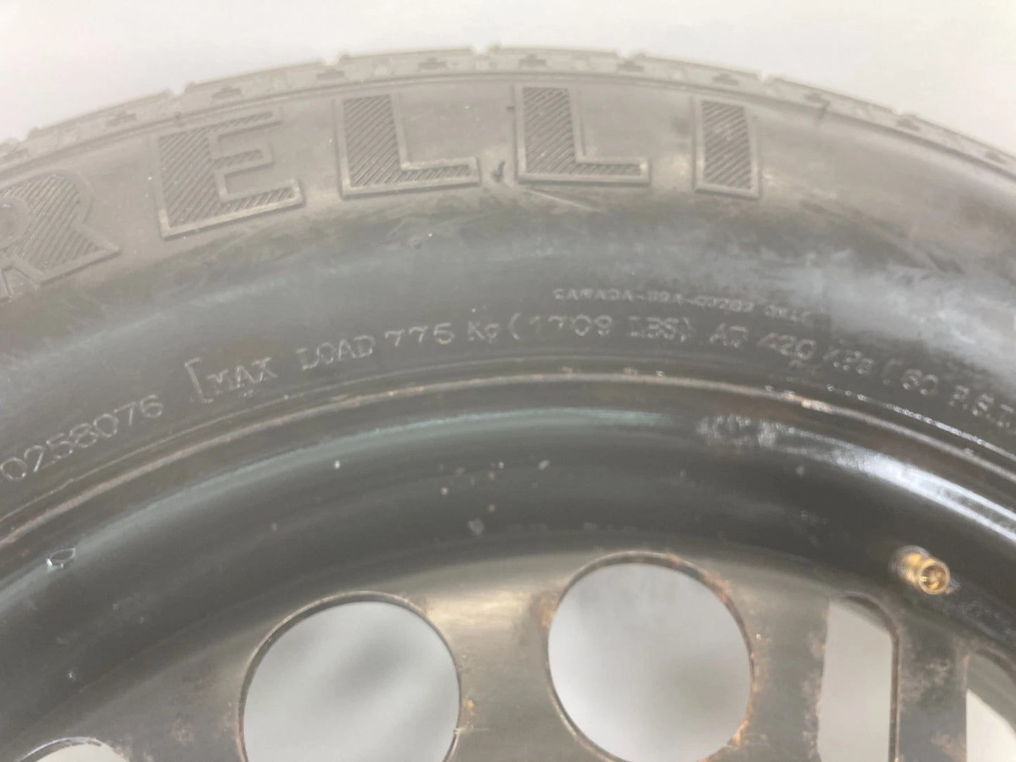 2003-2011 SAAB 9-3 EMERGENCY SPARE TIRE WHEEL RIM DONUT T125/85 R16 99M