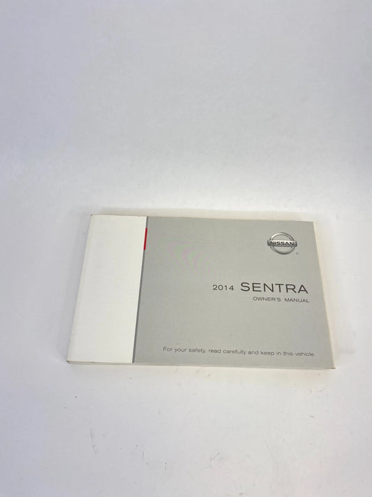 2014 14 NISSAN SENTRA OWNERS MANUAL SET BOOK GUIDE PORTFOLIO W CASE OEM