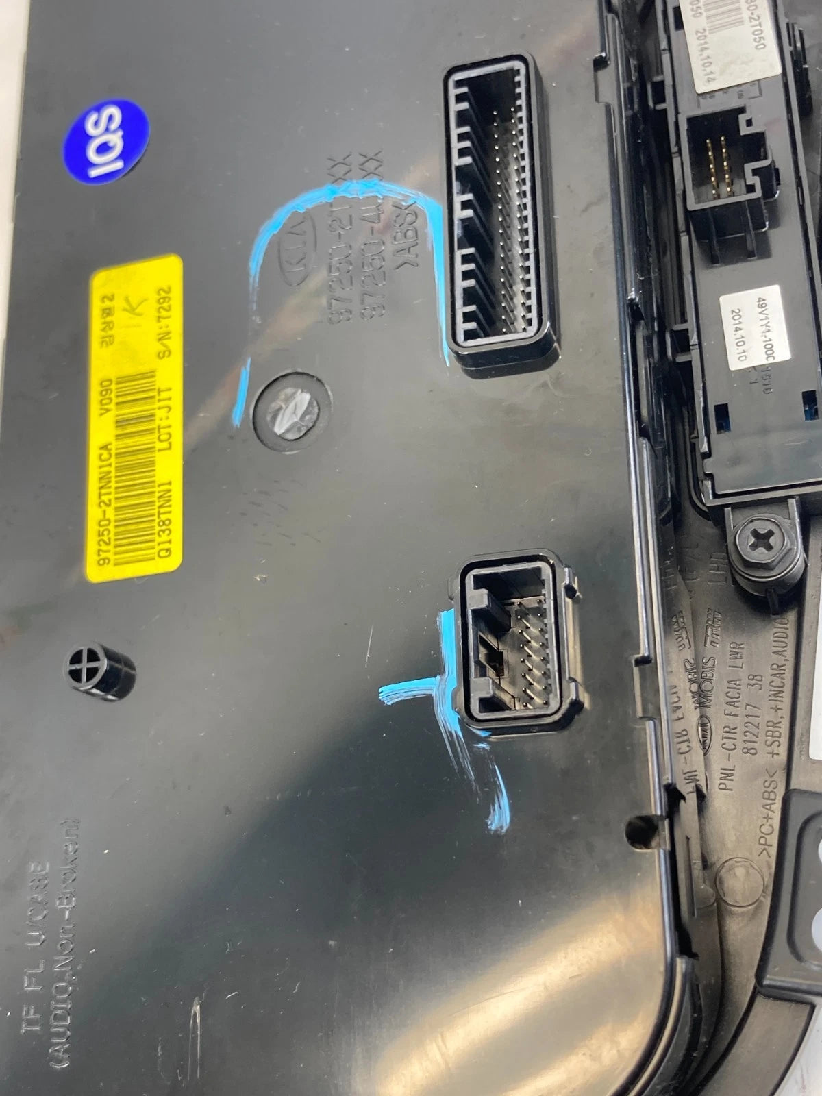 2014 2015 Kia Optima Dual Temperature Control Panel w Digital Clock 972502TNN1CA