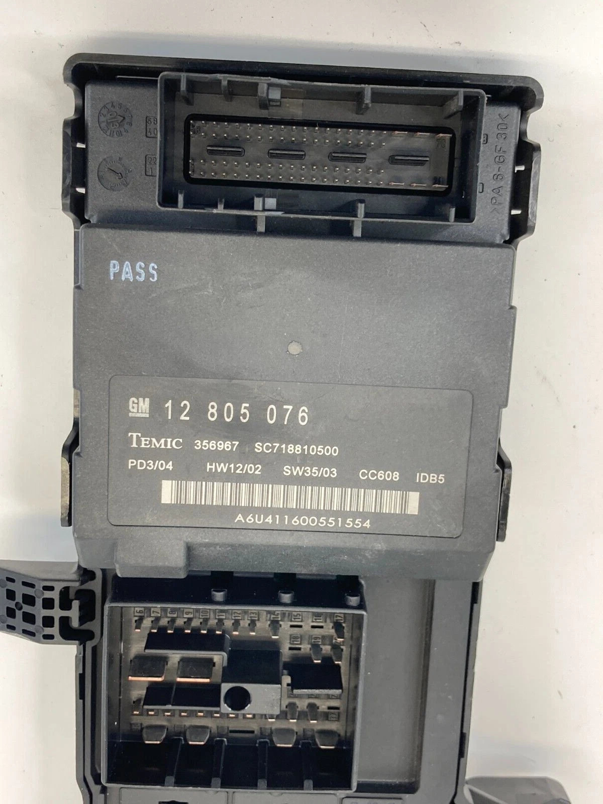 2003-2009 SAAB 9-3 DASH FUSE RELAY BOX W BODY CONTROL MODULE UNIT 12798346 OEM