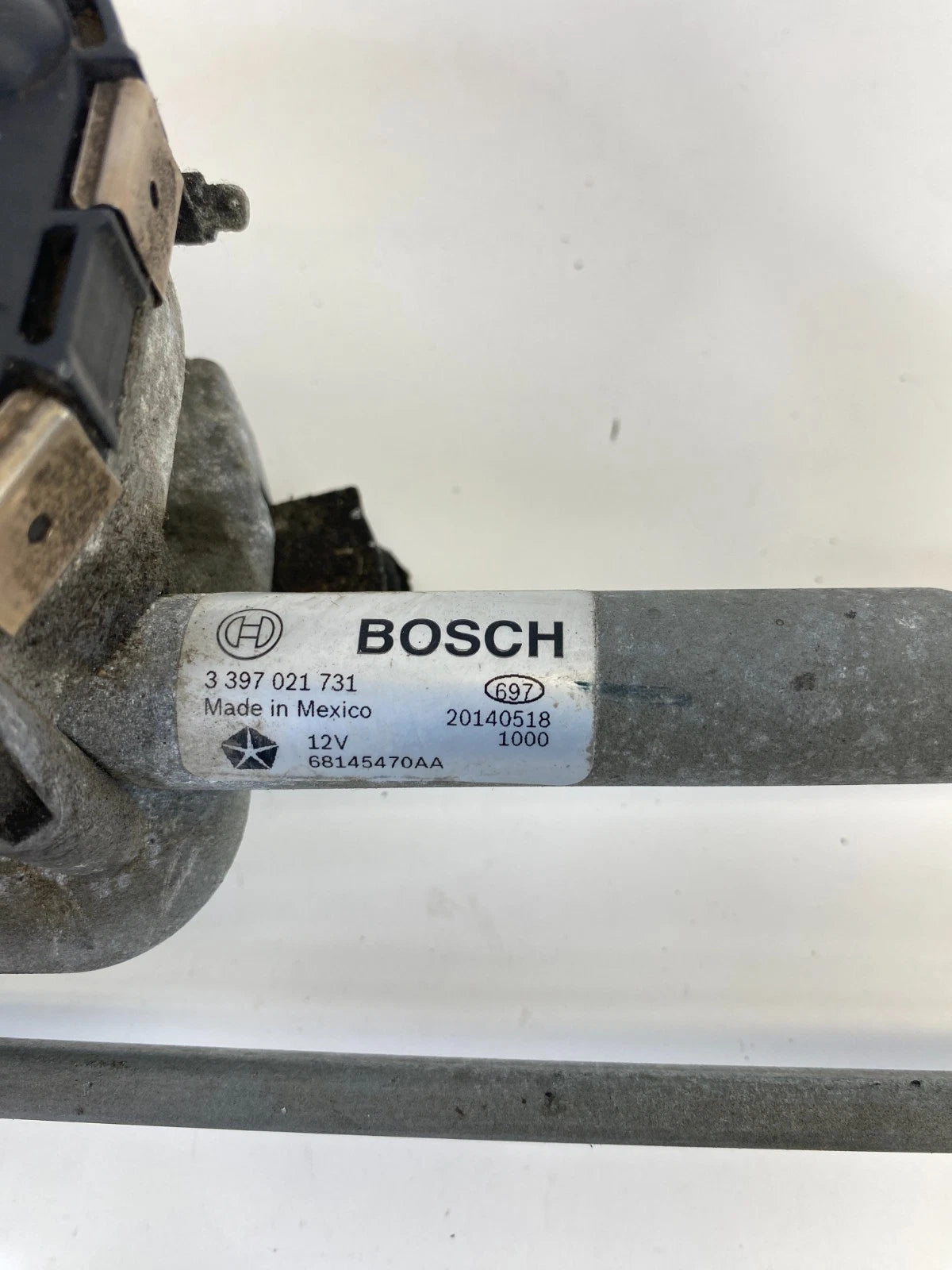 2015-2017 Chrysler 200 Front Windshield Wiper Motor w/ Linkage 68145470AA OEM