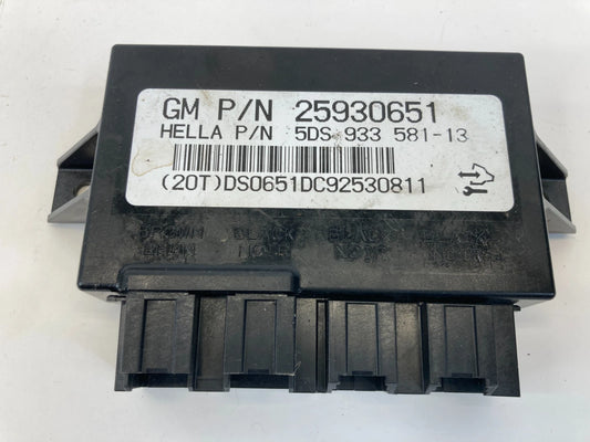 2009-2016 GMC ACADIA FRONT HEATED SEAT TEMPERATURE CONTROL MODULE OEM 25930651