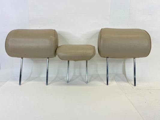 2001 2002 LEXUS GS300 GS430 REAR SEAT HEADREST LEFT CENTER RIGHT HEAD REST SET