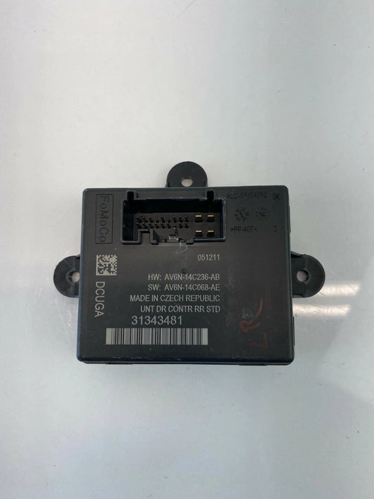 2011-2013 VOLVO S60 REAR LEFT DRIVER SIDE DOOR CONTROL MODULE UNIT 31343481 OEM