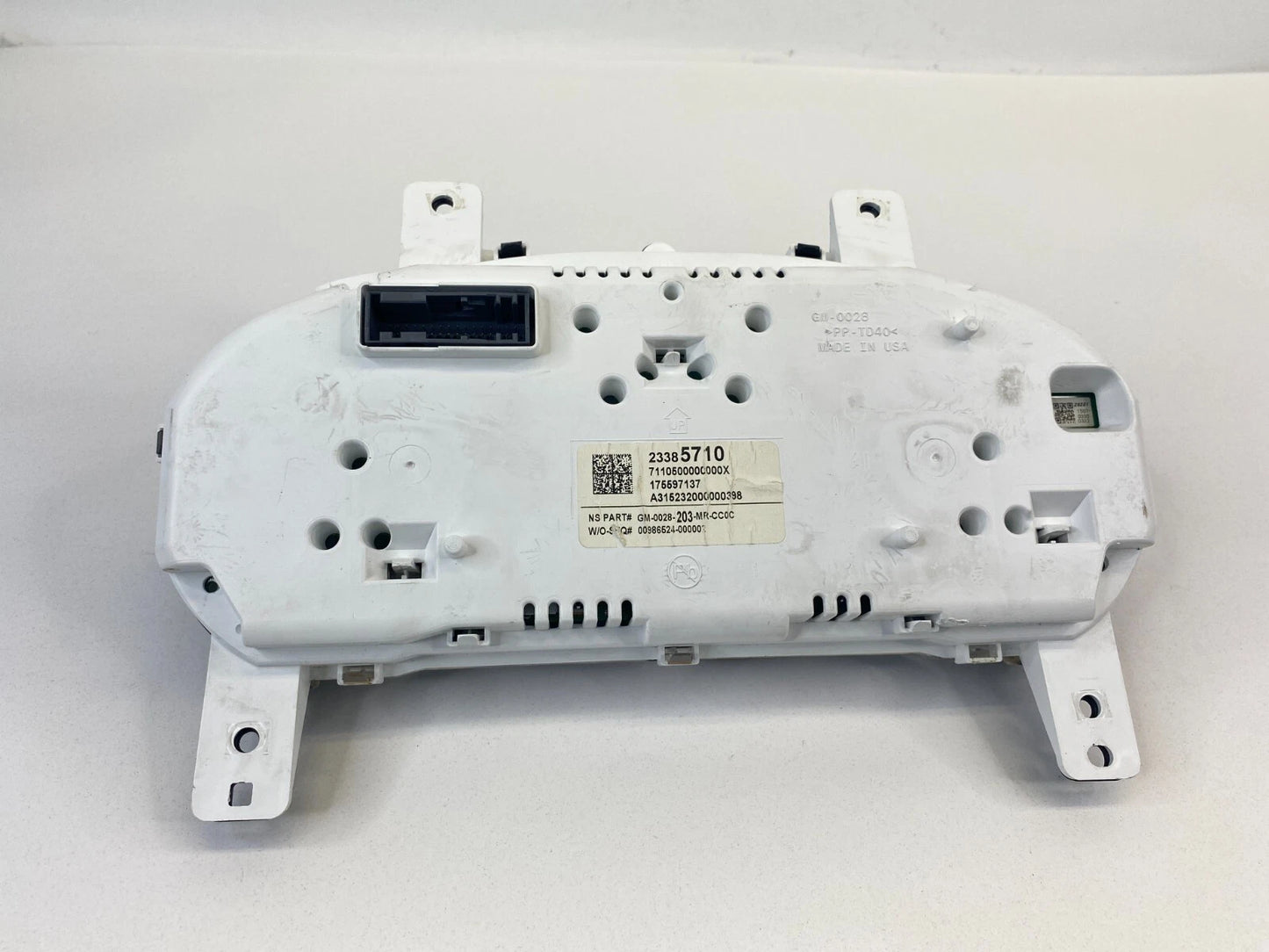 2016 CHEVROLET IMPALA DASH SPEEDOMETER INSTRUMENT CLUSTER GAUGES 23385710 OEM