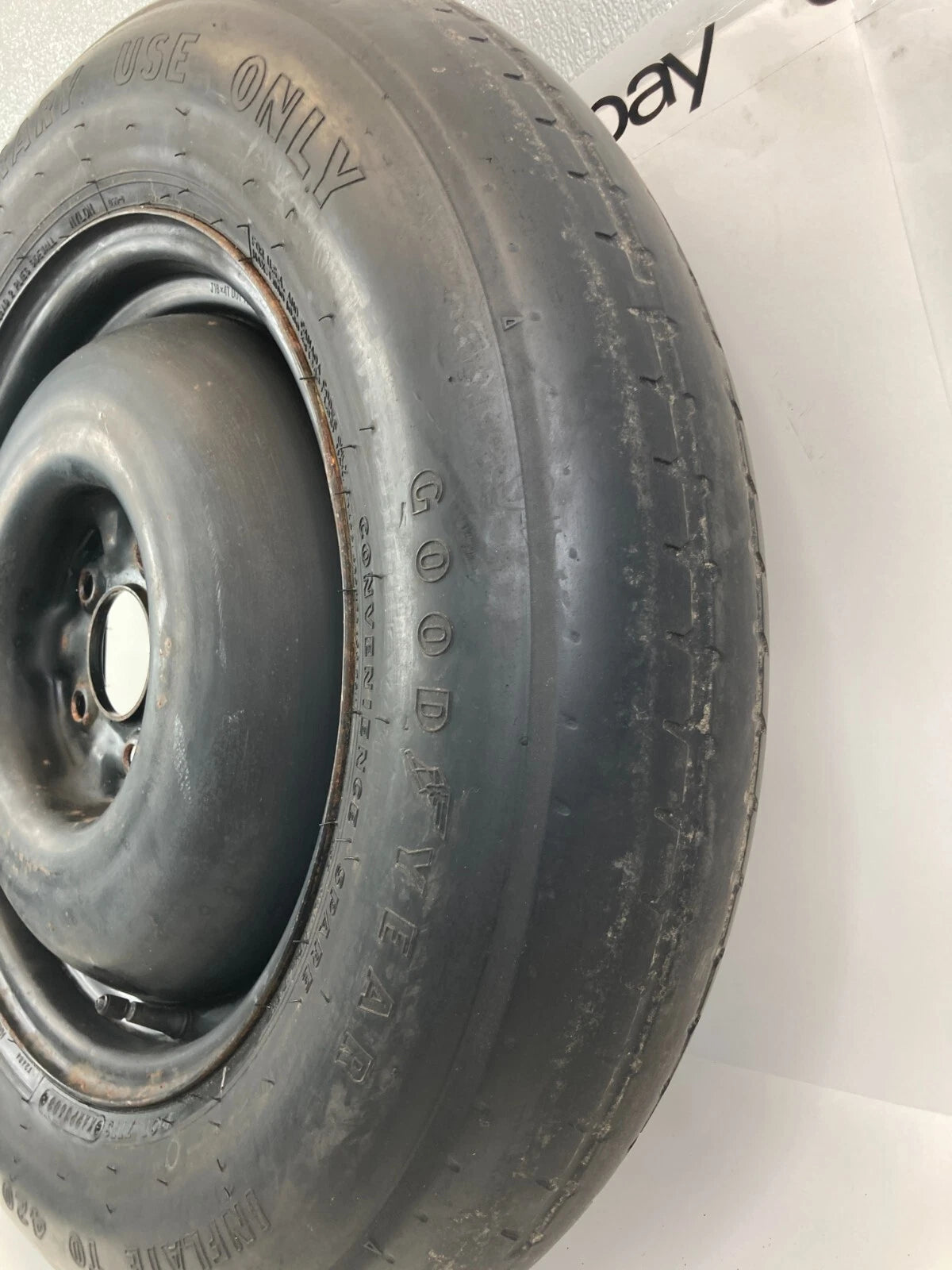 2008-2010 NISSAN ROGUE SPARE TIRE COMPACT RIM DONUT WHEEL T155/90D16 OEM