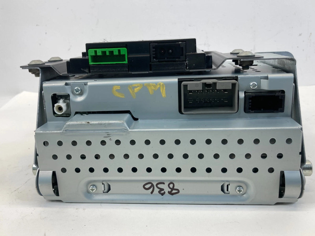 2009-2011 JAGUAR XF RADIO AM/FM STEREO 6 DISC CD PLAYER RECEIVER 7G9N-18C815 OEM