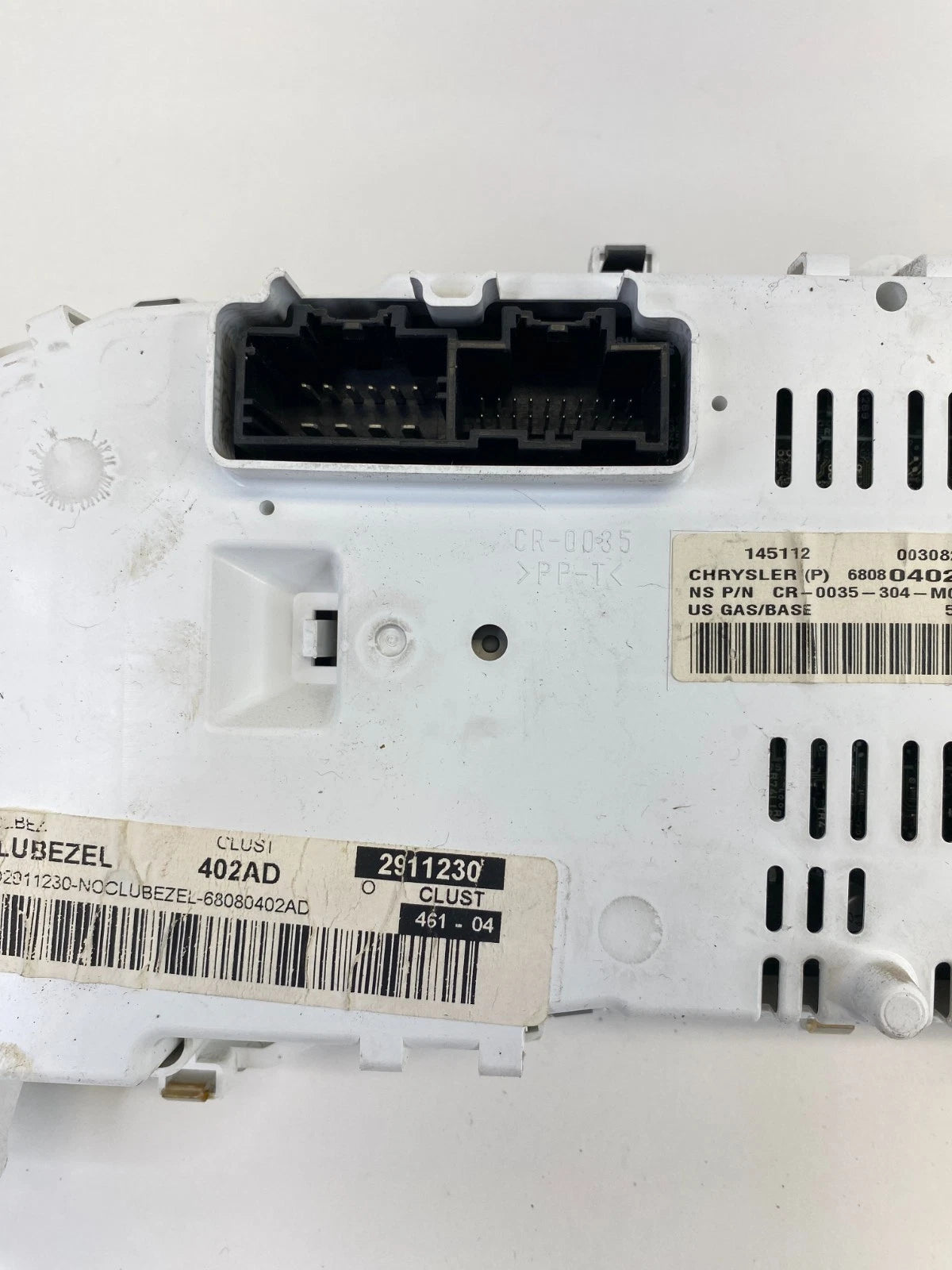 11-13 JEEP PATRIOT INSTRUMENT CLUSTER SPEEDOMETER GAUGES UNK MILES 68080402AD