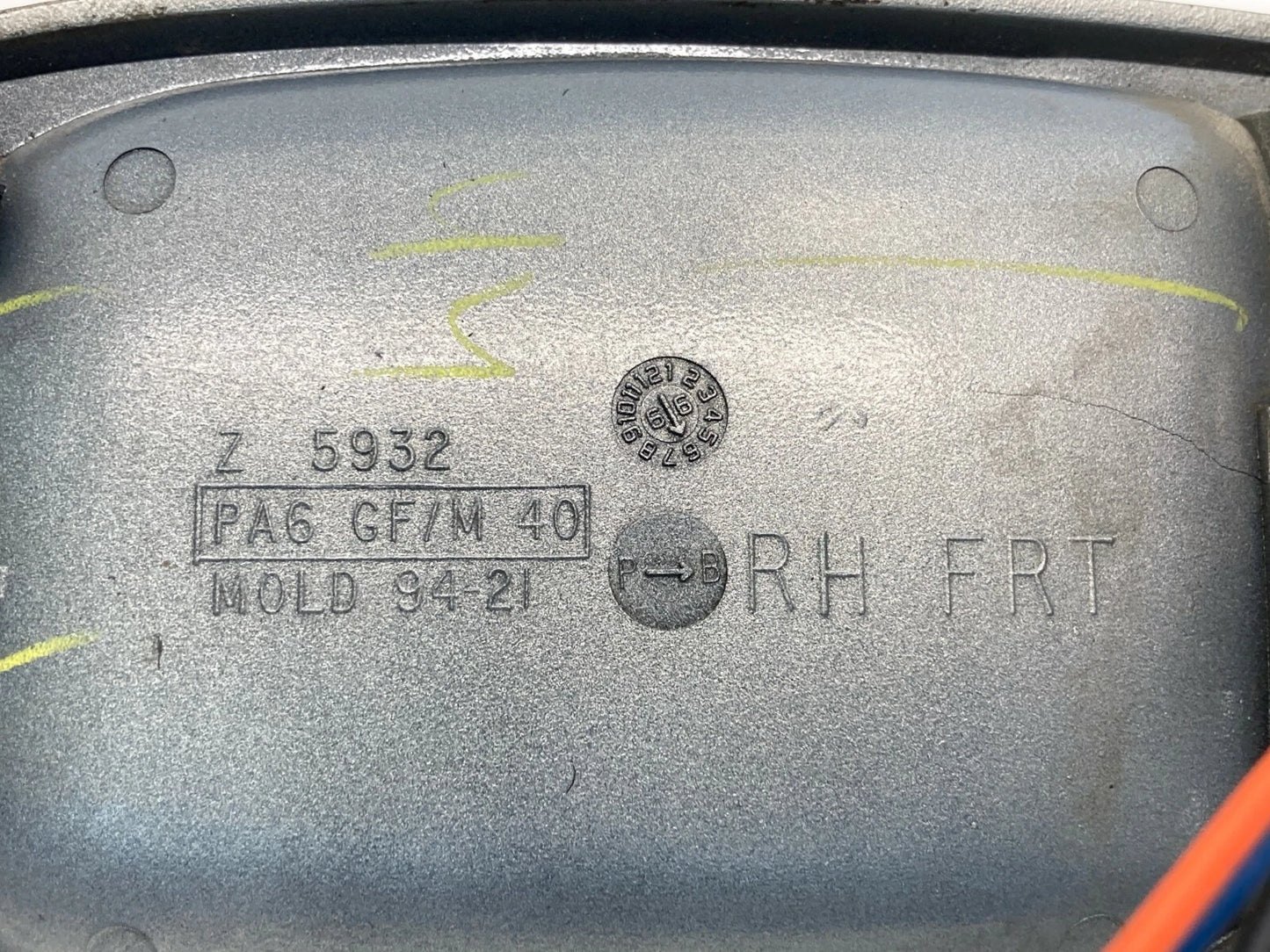 2005 2006 PONTIAC MONTANA FRONT RIGHT PASSENGER EXTERIOR DOOR HANDLE ASSEMBLY