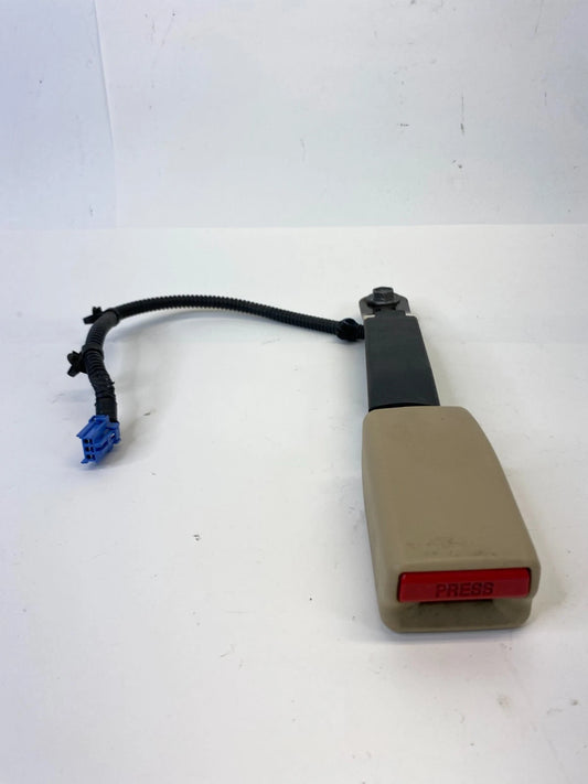 2010-2013 ACURA MDX FRONT LEFT LH DRIVER SIDE SEAT BELT BUCKLE END BEIGE OEM