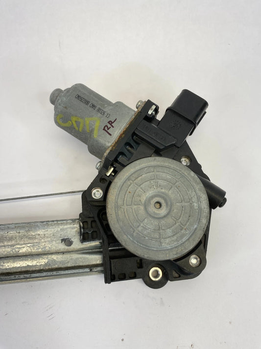 06-11 HONDA CIVIC REAR RIGHT BACK SIDE POWER WINDOW MOTOR W/ REGULATOR CM092290B