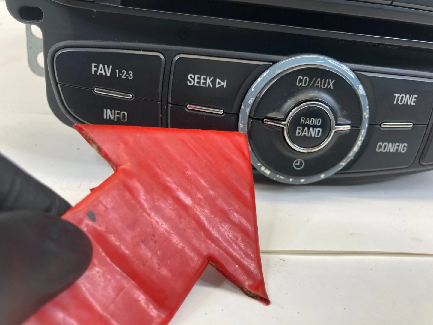 2012 12 CHEVY SONIC DASH RADIO RECEIVER STEREO CD PLAYER AM/FM ASSY 95179057 OEM