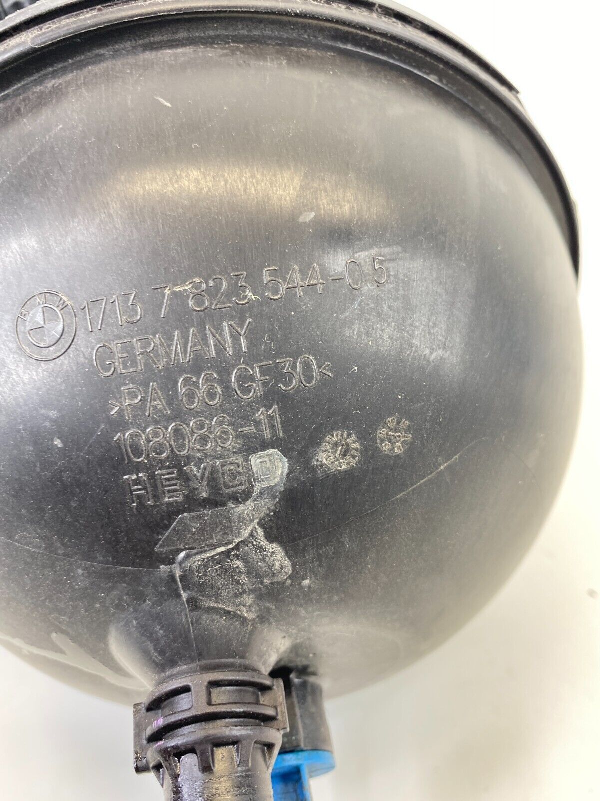 11-13 BMW X3 Engine Coolant Recovery Expansion Tank Bottle Reservoir 17137823544