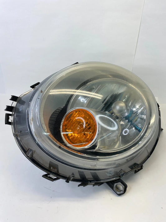 2007-2015 MINI COOPER FRONT LEFT DRIVER HEADLIGHT HEADLAMP HALOGEN OEM