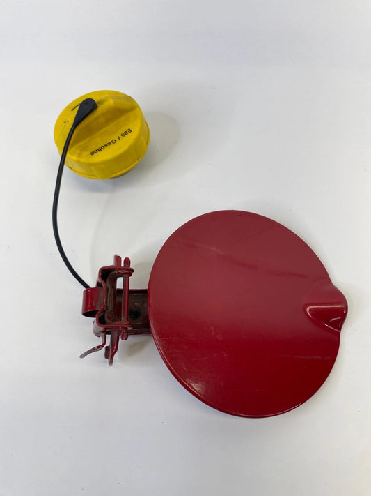 2008-2020 DODGE GRAND CARAVAN FUEL FILLER GAS DOOR COVER RED WITH FUEL CAP OEM