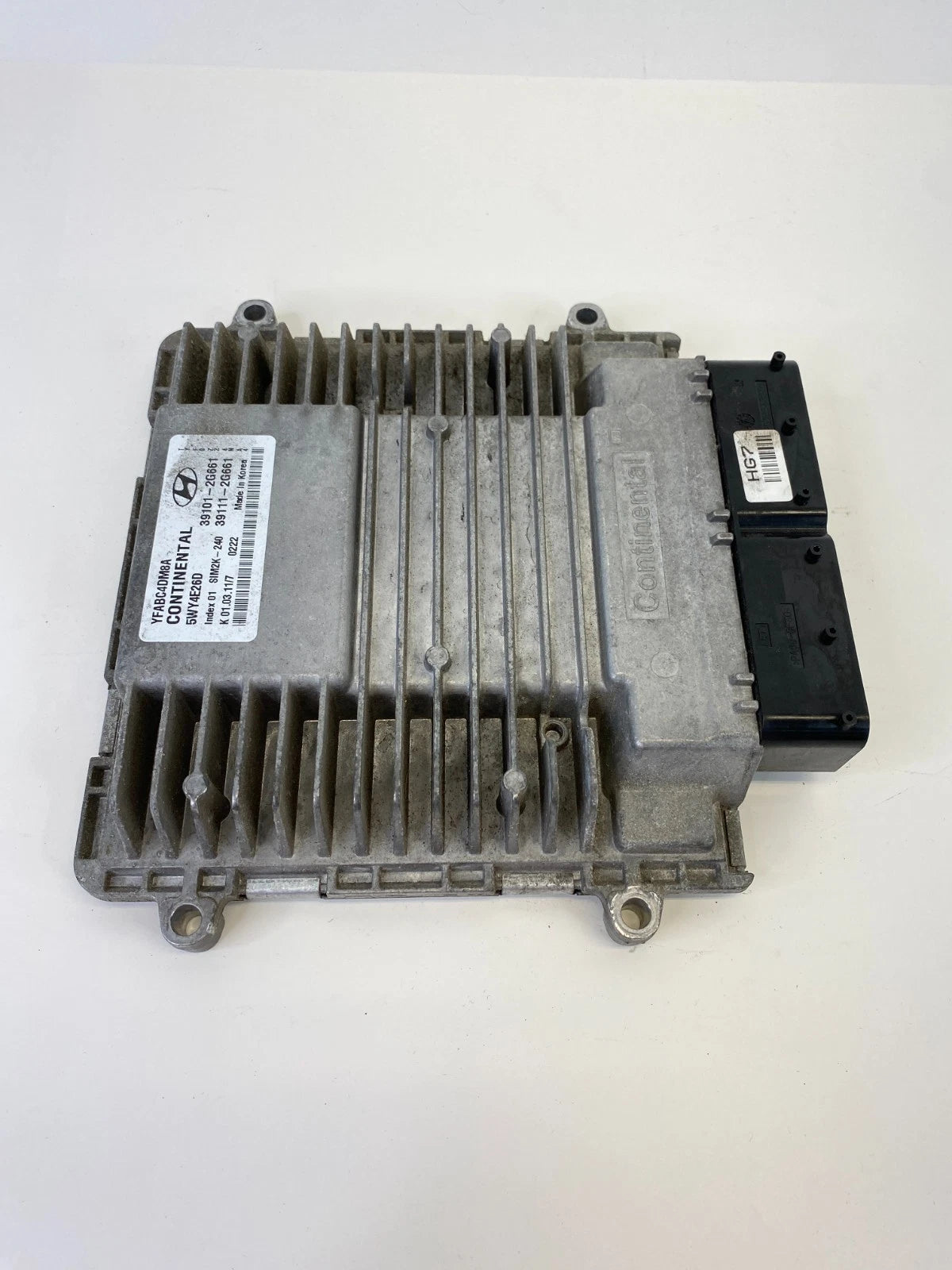 2011-2013 HYUNDAI SONATA 2.4L AT ENGINE CONTROL MODULE ECM ECU 39101-2G661 OEM