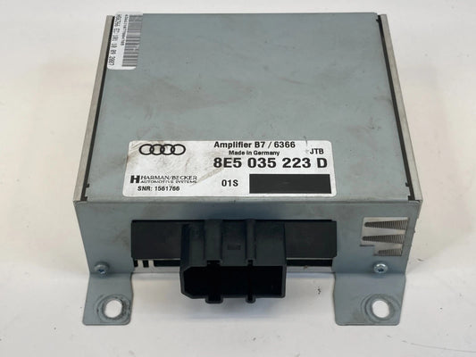 2006-2008 AUDI A4 QUATTRO RADIO STEREO AUDIO AMPLIFIER AMP UNIT 8E5035223D OEM