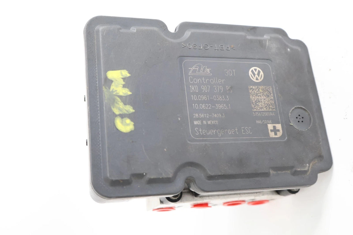 2013-2015 VOLKSWAGEN PASSAT FRONT ABS BRAKE PUMP HYDRAULIC MODULE 1K0-907-379-BS