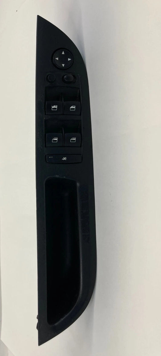 2009 2010 BMW E60 535I XDRIVE LEFT SIDE MASTER WINDOW SWITCH BEZEL 9122111 OEM