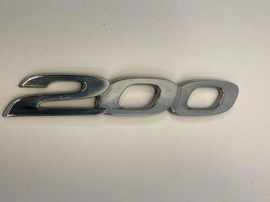 2015-2017 CHRYSLER 200 SEDAN REAR DECK LID EMBLEM NAMEPLATE OEM
