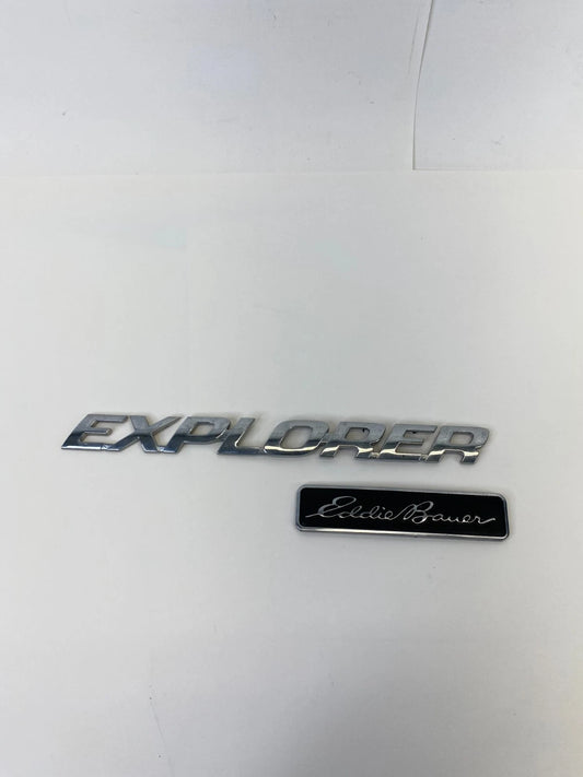 2002-2005 FORD EXPLORER EDDIE BAUER REAR TRUNK LIFTGATE EMBLEM LOGO BADGE OEM