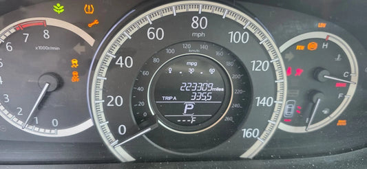 2013-2017 HONDA ACCORD 2.4L EX-L SPEEDOMETER CLUSTER 233K 78100-T2F-A214-M1 USA