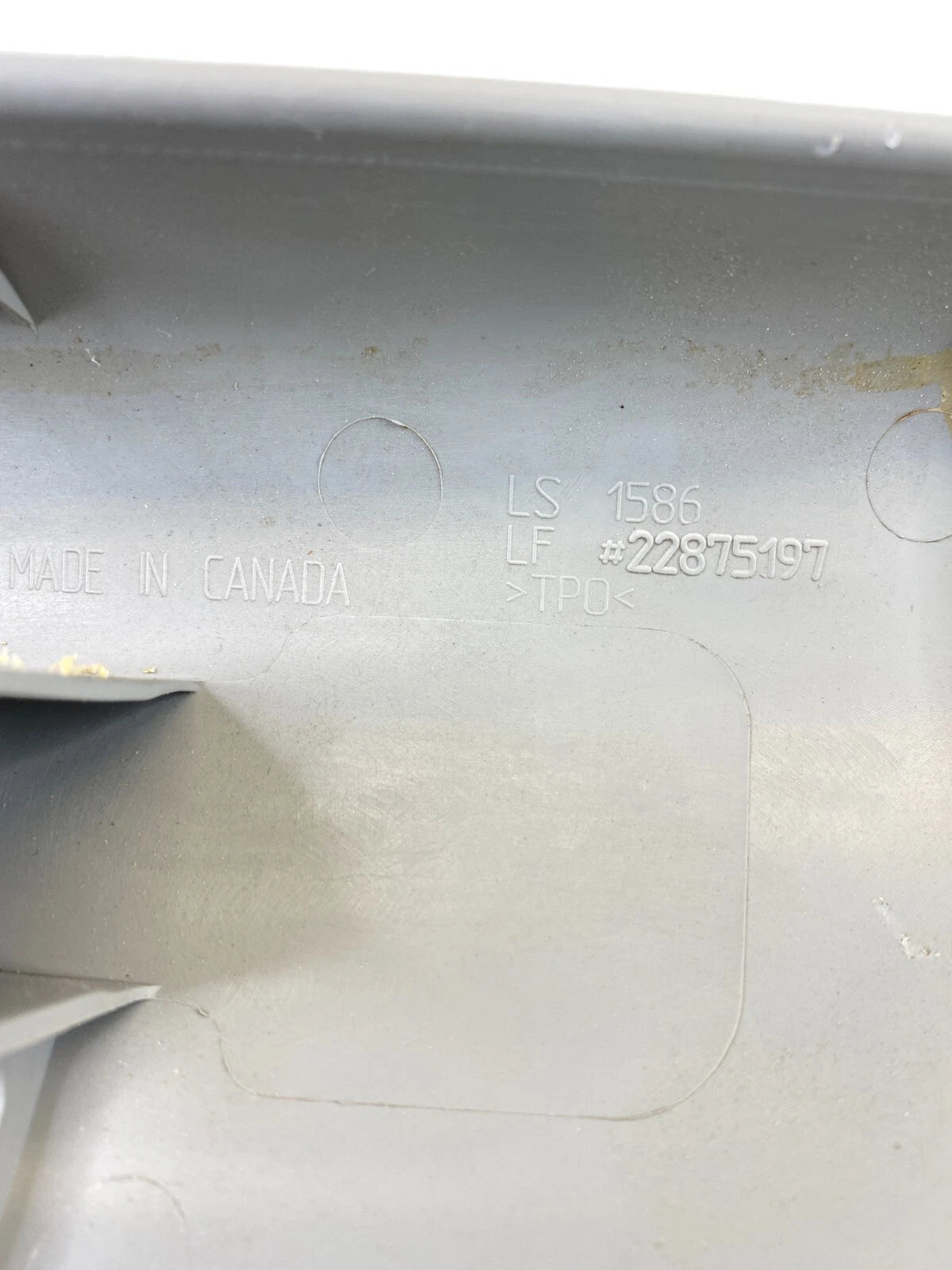 2013-2015 CHEVY MALIBU WINDSHIELD LEFT SIDE A PILLAR COVER PANEL TRIM 22875197