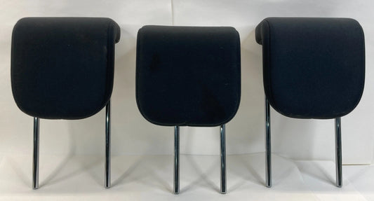 2007-2012 TOYOTA YARIS REAR SEAT SPLIT 40/60 HEADRESTS SET OF 3 OEM FACTORY