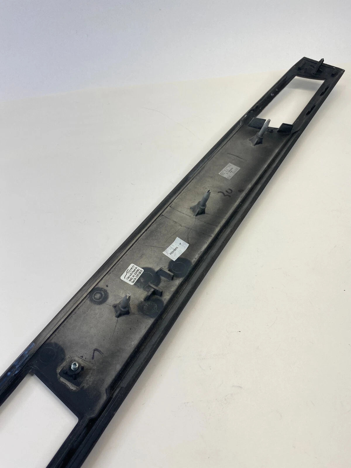 2008-2010 BMW 535I 528I DASH RIGHT SIDE TRIM MOLDING GARNISH WOODGRAIN OEM