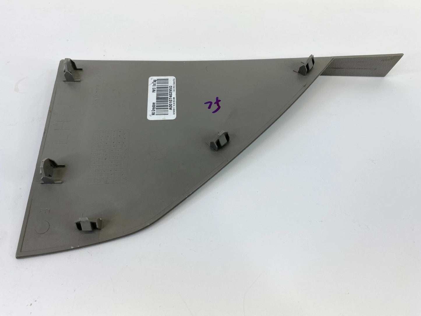 2010-2012 DODGE CALIBER DASH LEFT DRIVER SIDE END CAP TRIM COVER 1AV67TRMAB OEM