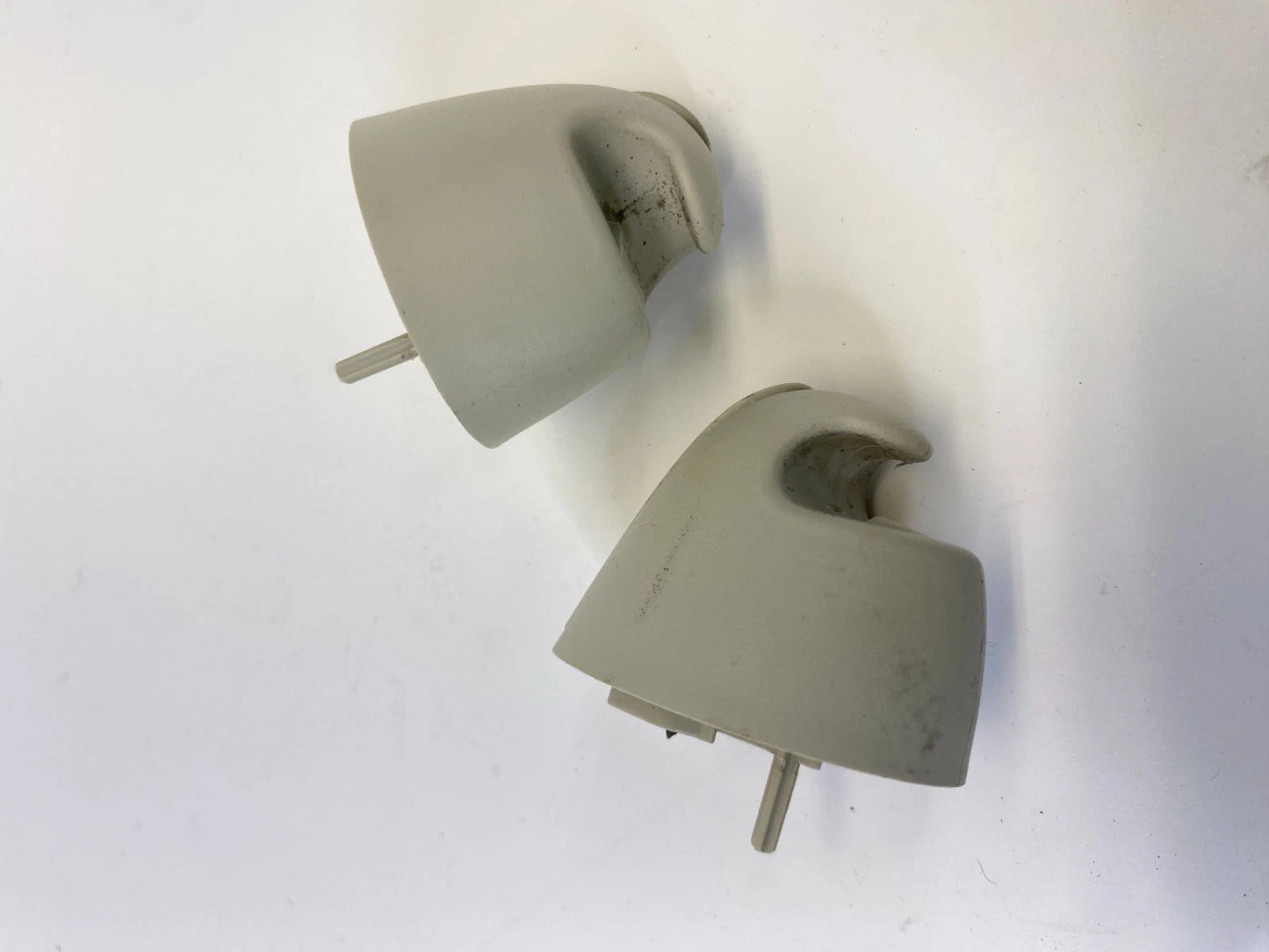 11-14 MINI COOPER FRONT LH RH & LATERAL SUN VISOR SHADE SIDE SET 3 BEIGE OEM