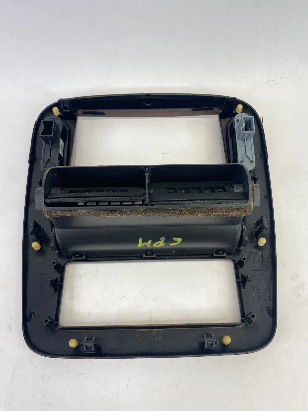 2002-2005 FORD EXPLORER DASH RADIO CLIMATE BEZEL COVER TRIM W/ SWITCHES AIR VENT