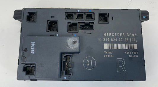 2006 MERCEDES-BENZ CLS500 FRONT RIGHT DOOR CONTROL MODULE OEM 2198200726