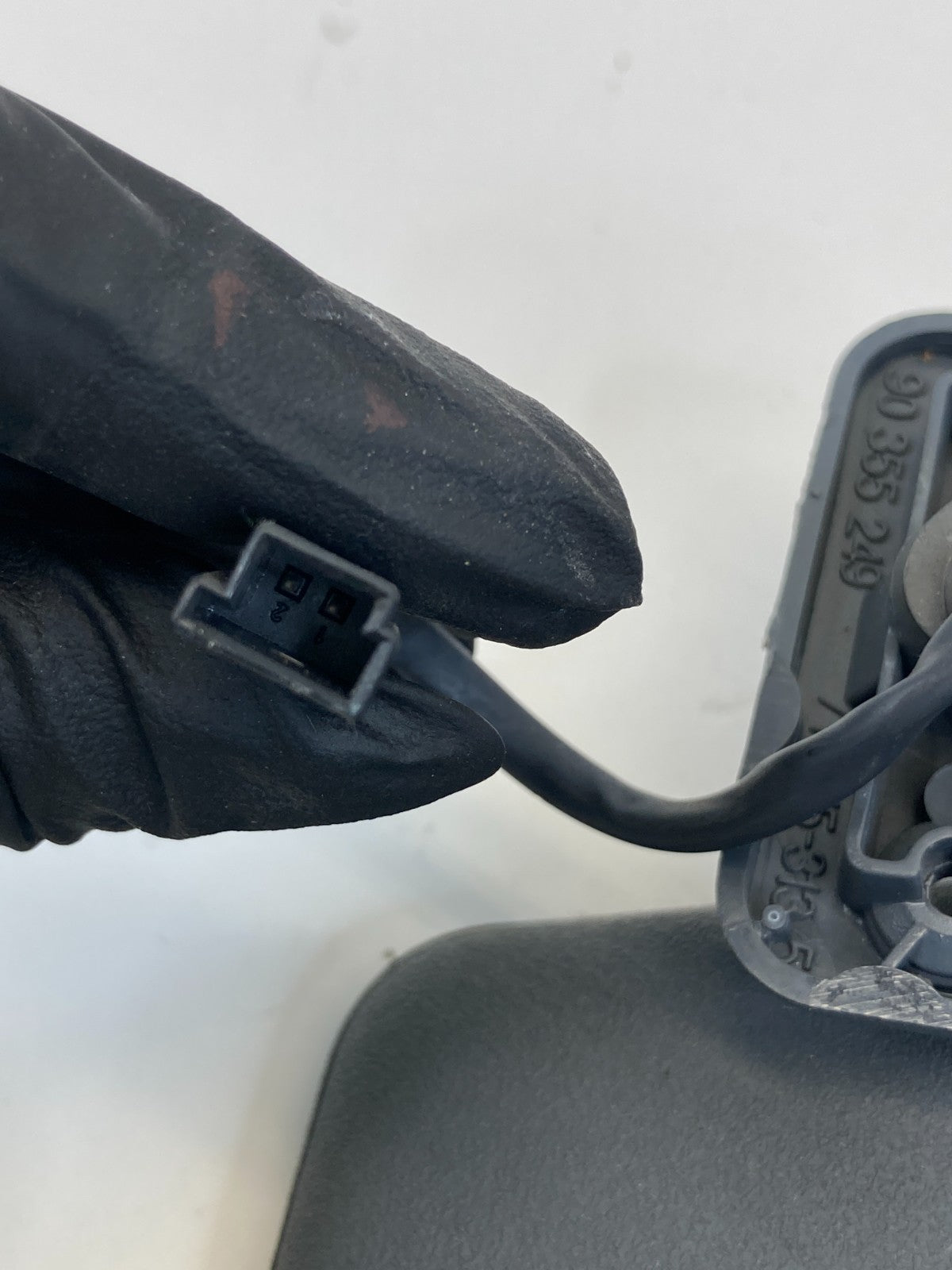 04-11 Saab 9-3 Convertible Left & Right Sunvisor Sun Visor Shade Set Pair OEM