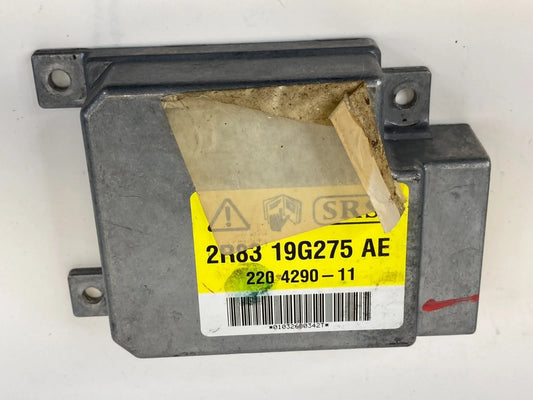 2003-2008 JAGUAR S-TYPE SEAT OCCUPANT SENSOR RESTRAINT MODULE OEM 2R83-19G275-AE